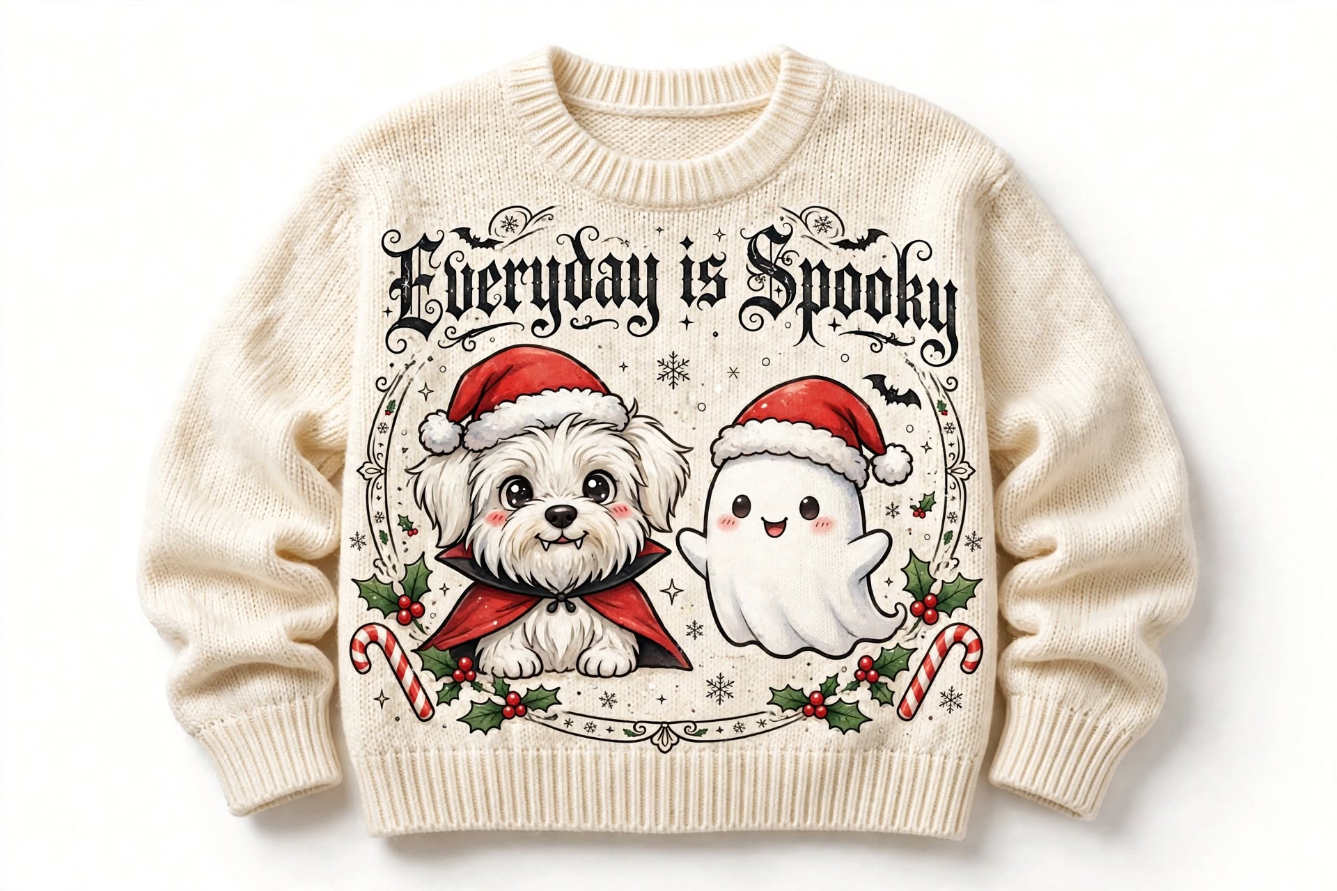 Spooky winter sweatshirt